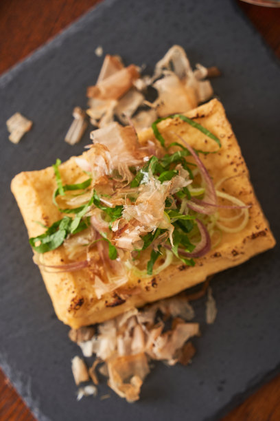 日本菜:烤豆腐图片下载