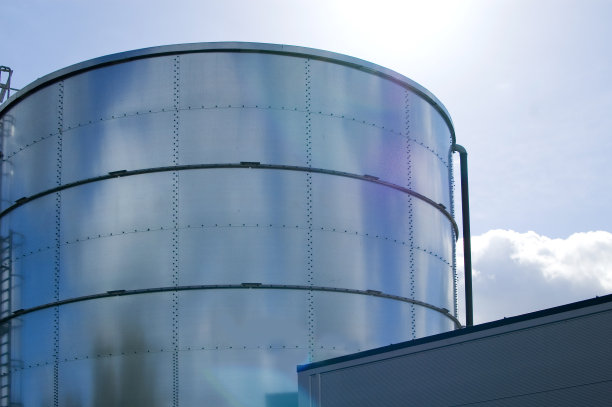 工业消防用蓄水池。图片下载