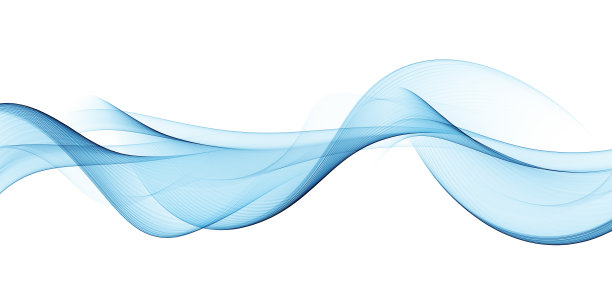 颜色浅蓝色抽象波浪设计图片下载