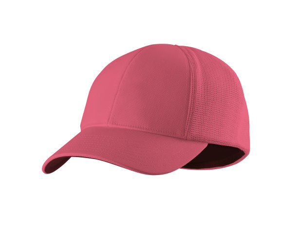 红色棒球帽孤立在白色背景上图片下载