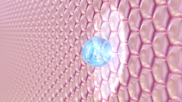 化妆品必需品的3D渲染组合图片下载