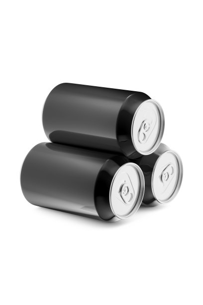 3 d渲染。铝罐饮料隔离在白色背景。模拟了图片下载