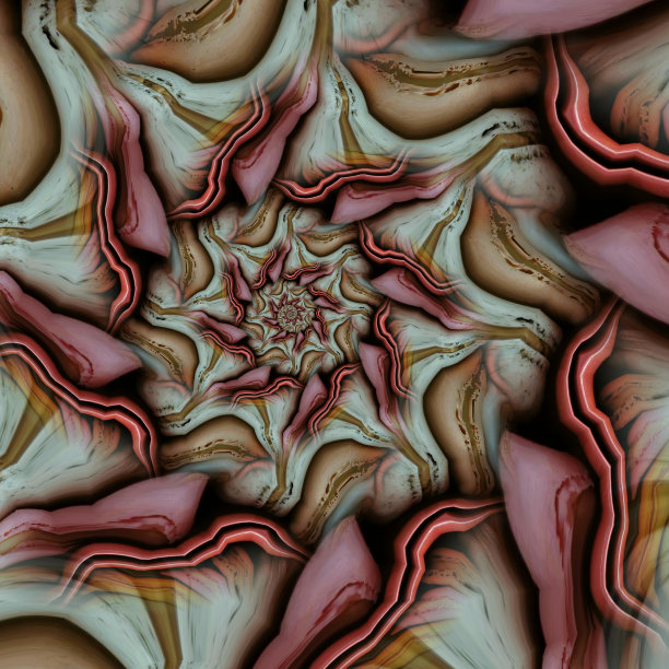 自然和自然环境激发了超现实的抽象设计图片下载