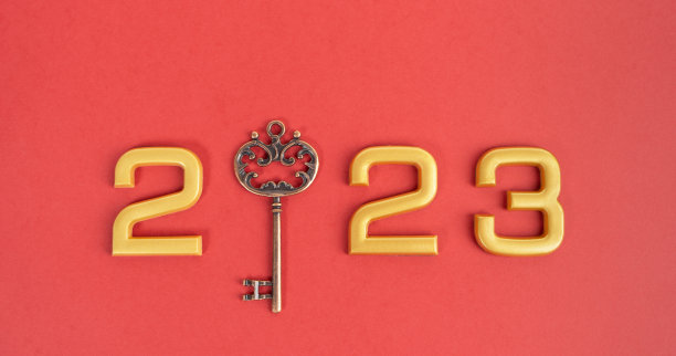 2023年新年和圣诞节快乐的概念。图片下载