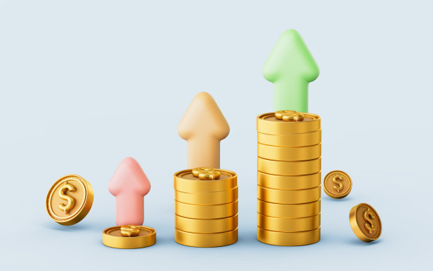 美元硬币标志3d渲染概念的营销策略业务图片下载