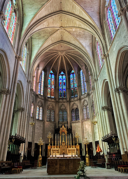 大教堂的蒙彼利埃图片下载