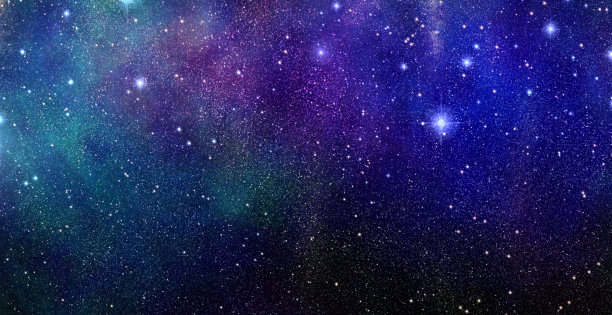 剪贴艺术的星系一样的背景充满了星星图片下载