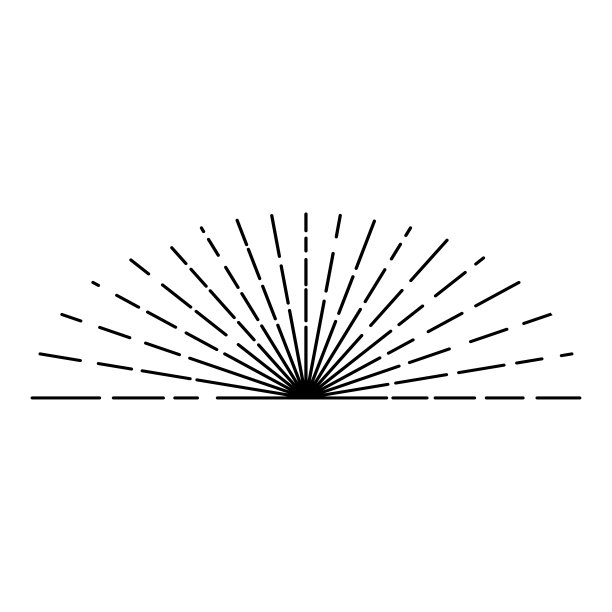 阳光图标。破裂的象征。图片下载