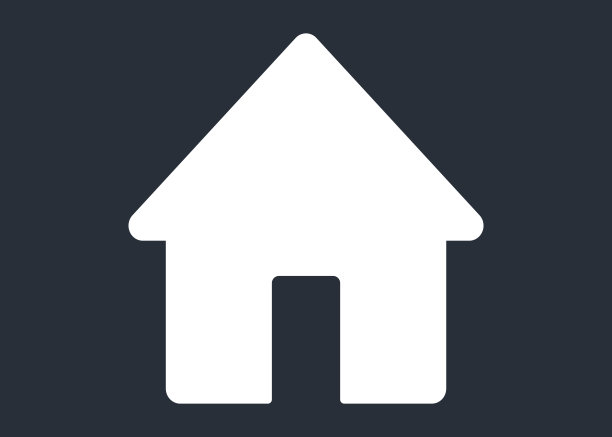 家图标。房屋符号插图矢量将用于web应用程序。房屋平坦，象形孤立。呆在家里。线图标代表房子的网站或数字应用程序。图片下载