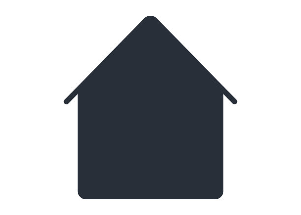 家图标。房屋符号插图矢量将用于web应用程序。房屋平坦，象形孤立。呆在家里。线图标代表房子的网站或数字应用程序。图片下载