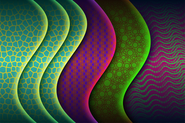 优雅的3d现代概念红色重叠阴影背景与线蓝色元素现实奢华剪纸风格商业展示布局图片下载