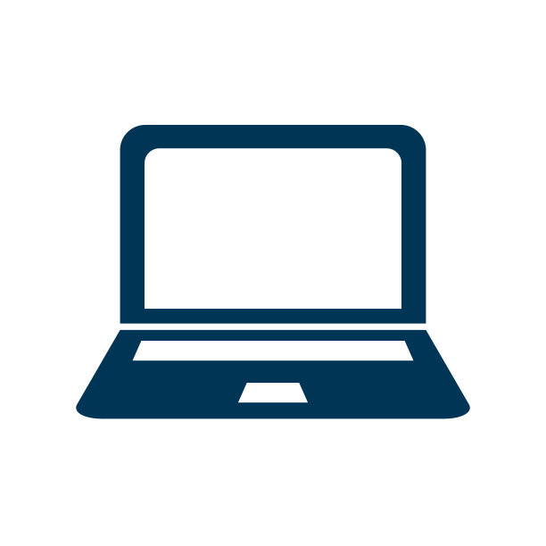 笔记本电脑图标。笔记本电脑。向量。图片下载