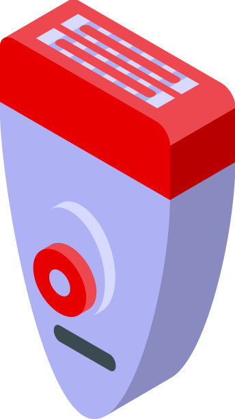 美容脱毛器图标等距护肤图片下载