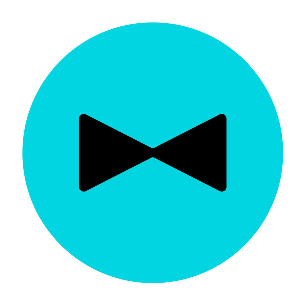 一个领结。矢量图像。图片下载