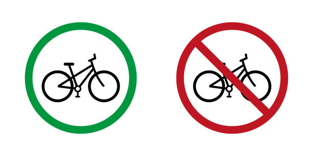 自行车。矢量图像。图片下载