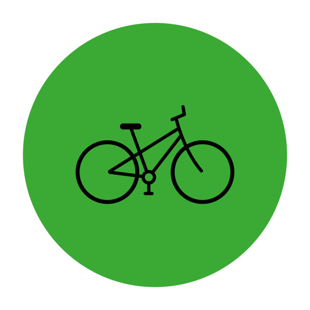 自行车。矢量图像。图片下载