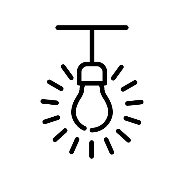 灯泡图标模板图片下载