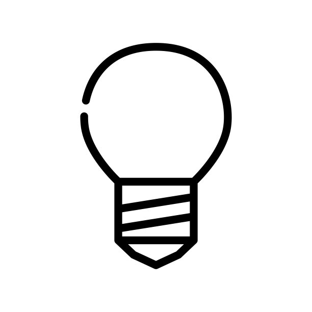 灯泡图标模板图片下载