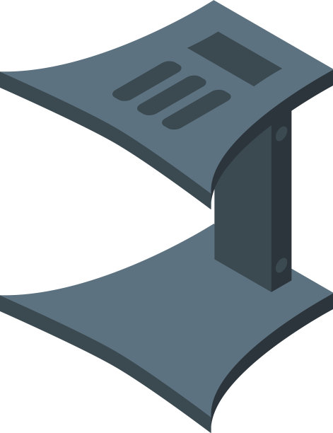 塑料笔记本电脑支架图标等距办公桌表图片下载