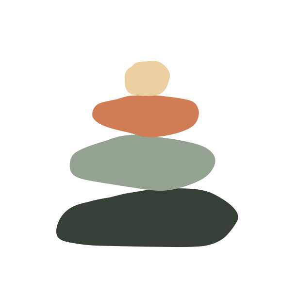 为水疗平衡石头。禅的专注概念。简单的说明图片下载