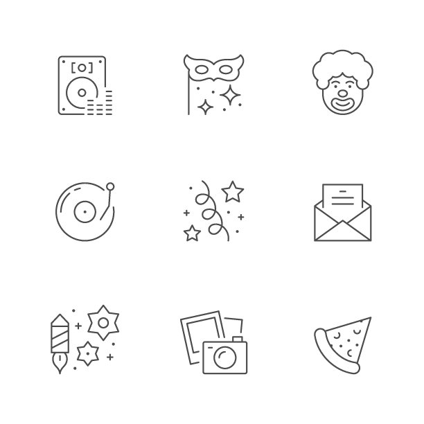 设置聚会的线路图标图片下载