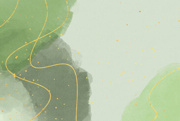 美丽可爱的水彩背景插画图片下载