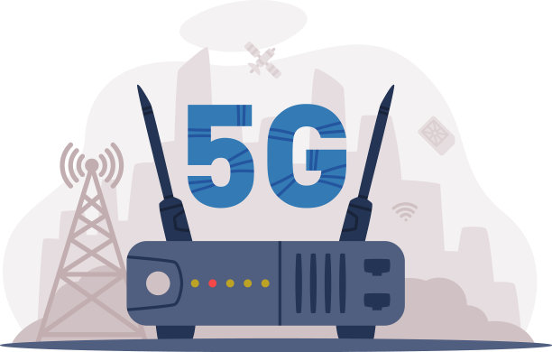 Wifi路由器无线接入点5g网络图片下载