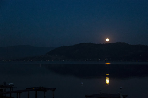 欧垦那根月亮上升图片下载