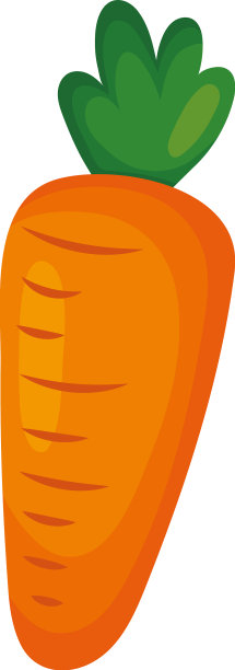 胡萝卜蔬菜图标图片下载