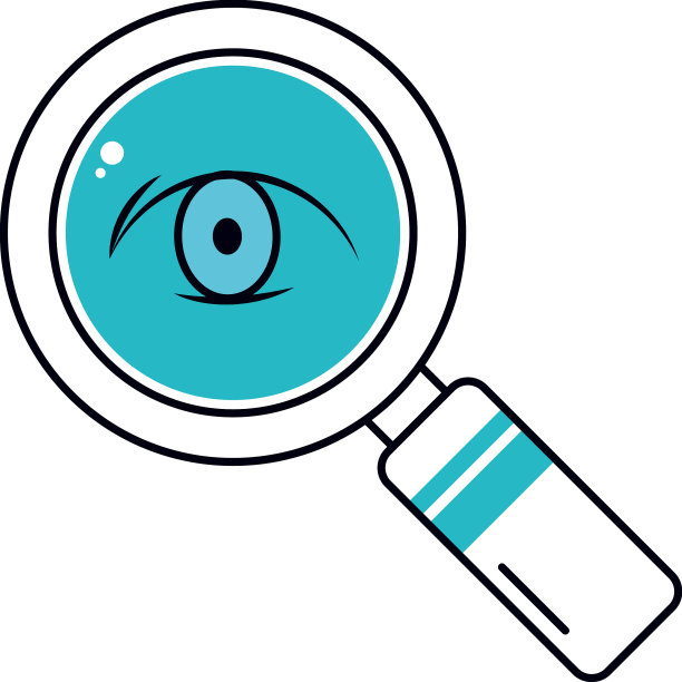 放大镜图标图片下载