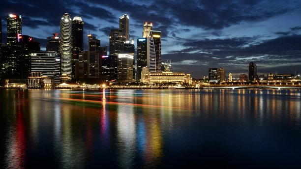 新加坡夜间图片下载