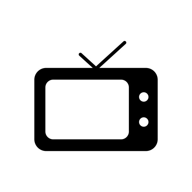 电视图标矢量设计模板图片下载