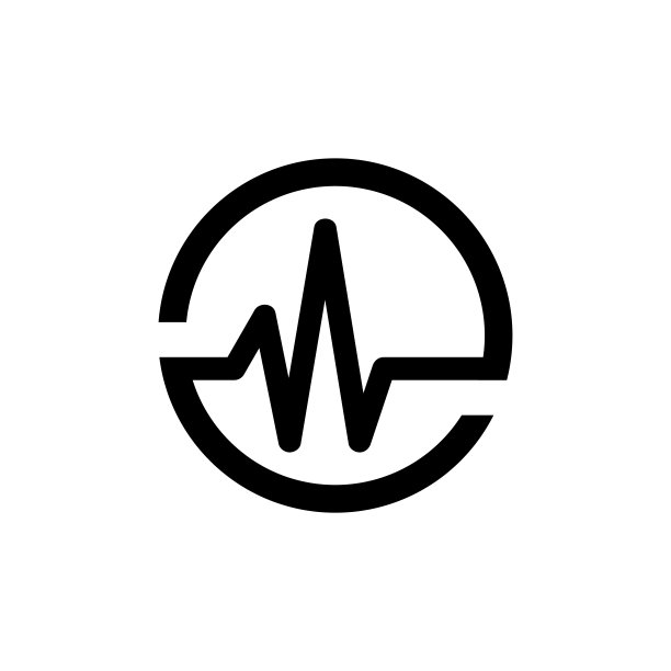 脉冲图标矢量图图片下载