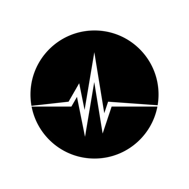 脉冲图标矢量图图片下载