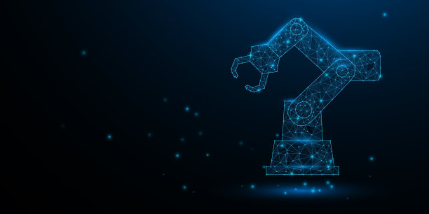 抽象的数字背景与技术。向量文摘技术。图片下载