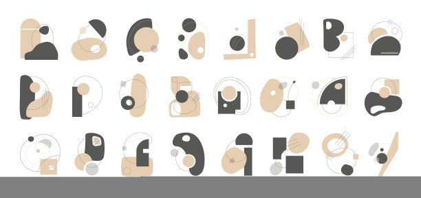 套手画不同的形状图片下载