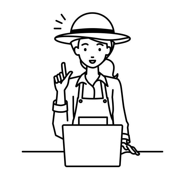 一个农妇用笔记本电脑在她的桌子上用手指着手势想办法图片下载