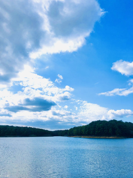 大自然的湖景图片下载