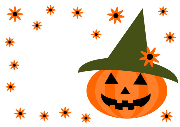 杰克灯。万圣节的图标。图片下载