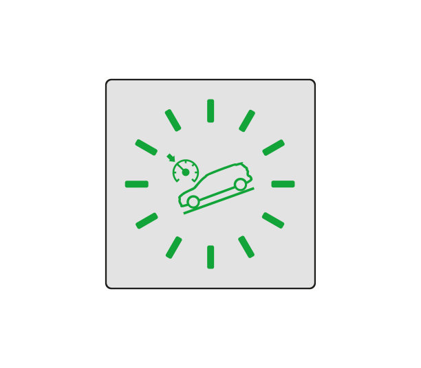 趋势控制系统标志。汽车牵引系统控制标志。图片下载