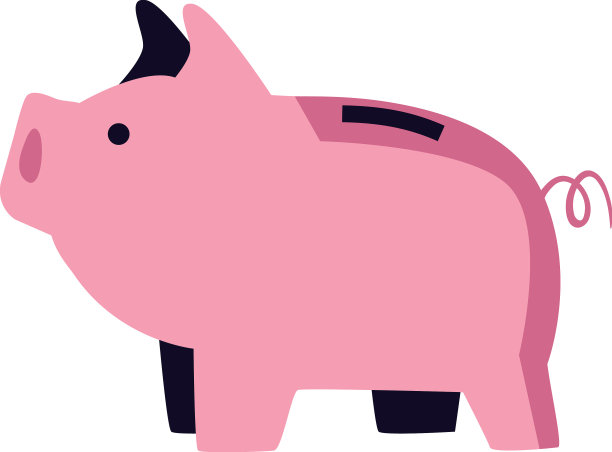 平的储蓄罐图片下载