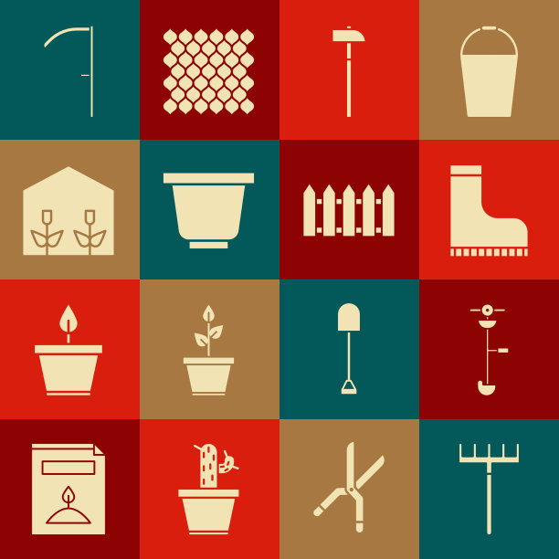 设置花园耙草和杂草电串图片下载