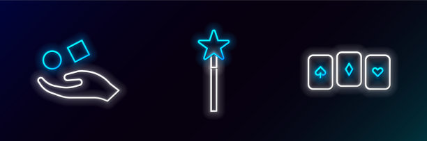 设定线牌方块悬浮在手牌上方图片下载