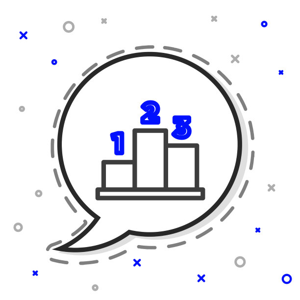 线奖超过体育冠军领奖台图标图片下载