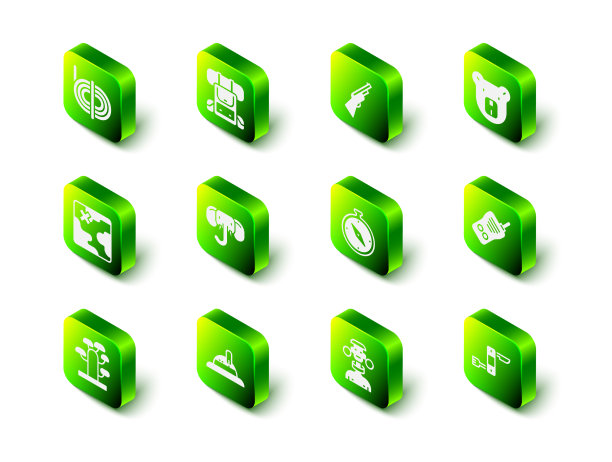 集徒步旅行背包打猎枪熊头对讲机图片下载