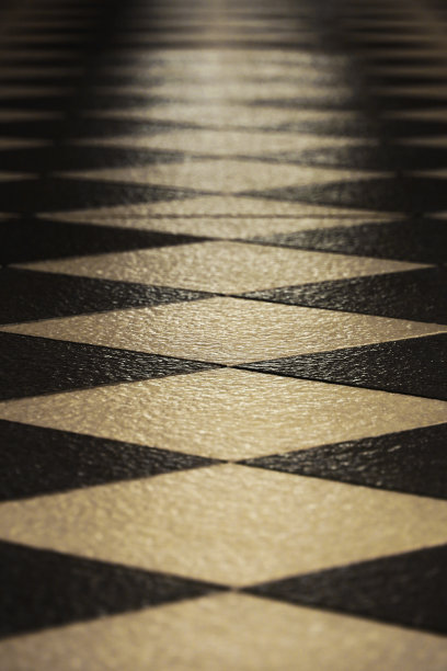 低角度特写照片的背景材料在一个方格走廊图片下载