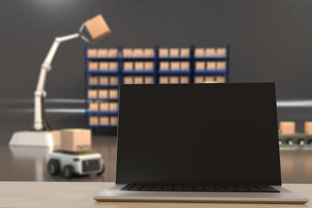 汽车机器人运输卡车箱与人工智能接口的对象制造业技术的产品进出口未来机器人网络仓库机械未来技术图片下载