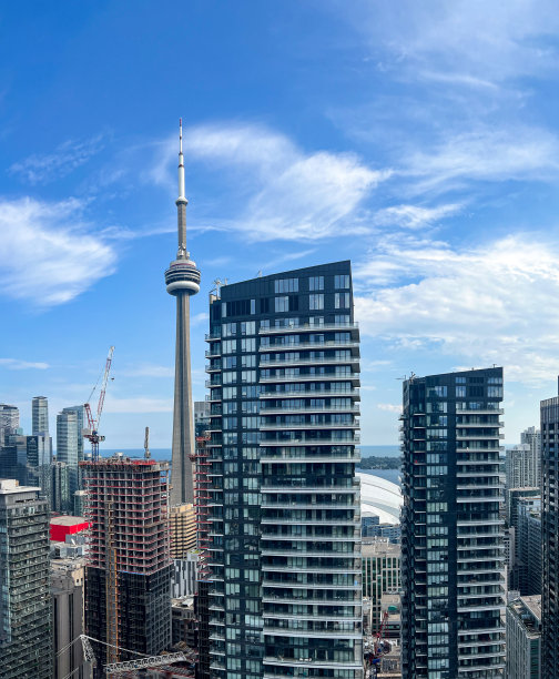 多伦多天际线，安大略省，加拿大图片下载