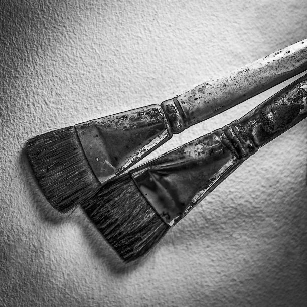 两把画笔图片下载