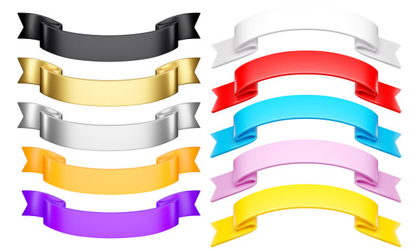 3 d标签色带。图片下载